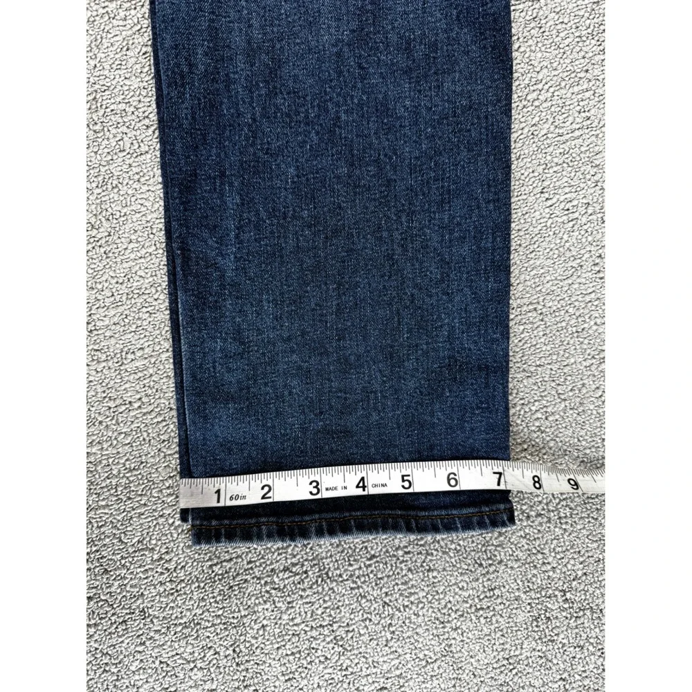 J.Crew Flex Jeans Mens W30 L30 Straight Leg Dark Wash Indigo Denim Classic Fit